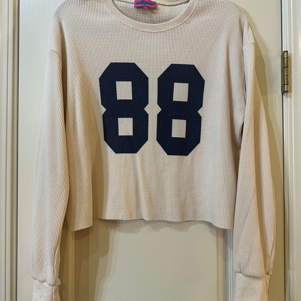 Edikted 88 Waffle Long Sleeve T Shirt